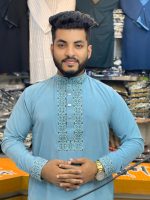 Digital china street cotton fabrics