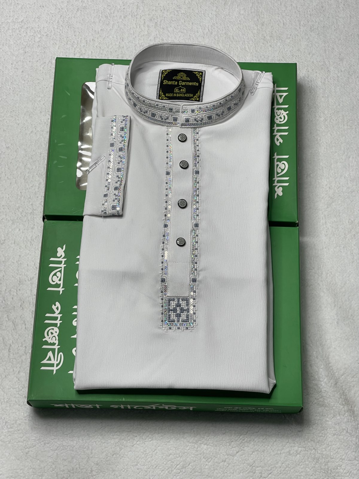 (CODE-103) অরিজিনাল চায়না জাফরান স্ট্রিচ কাপড় - Image 1